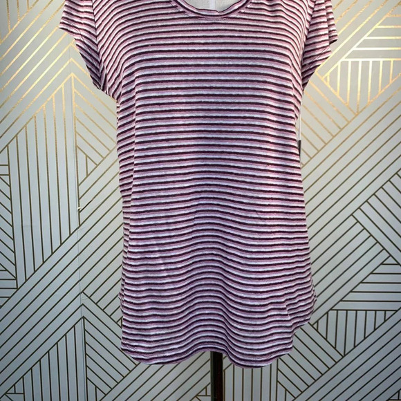 Nordstrom Signature Francesca 100% Linen T Shirt - Picture 4 of 9